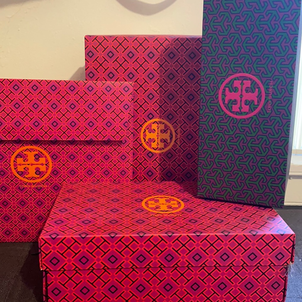 Tory Burch boxes